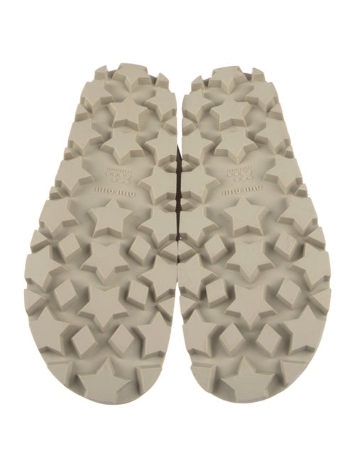 Miu Miu Canvas Mules