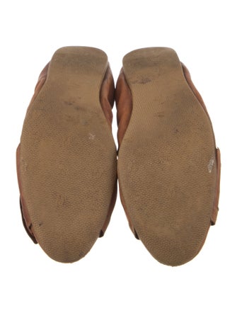 Miu Miu Leather Ballet Flats