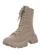 Miu Miu Canvas Combat Boots