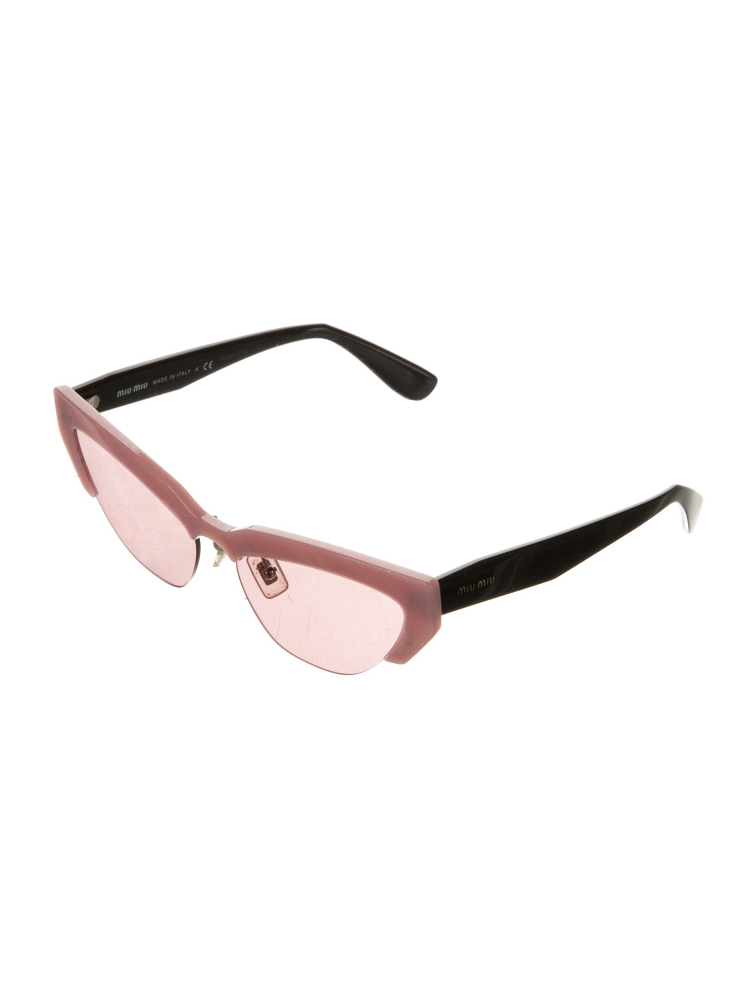 Miu Miu Shield Tinted Sunglasses