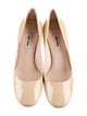 Miu Miu Patent Leather Crystal Embellishments Pumps