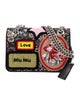 Miu Miu Canvas Shoulder Bag