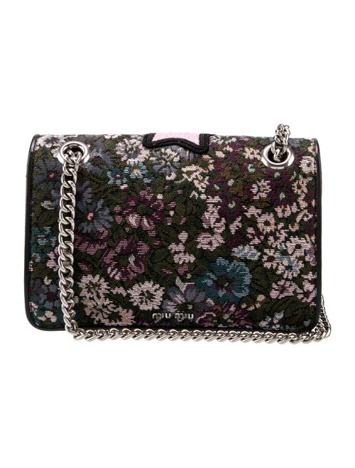 Miu Miu Canvas Shoulder Bag