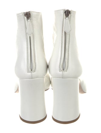 Miu Miu Leather Lace-Up Boots