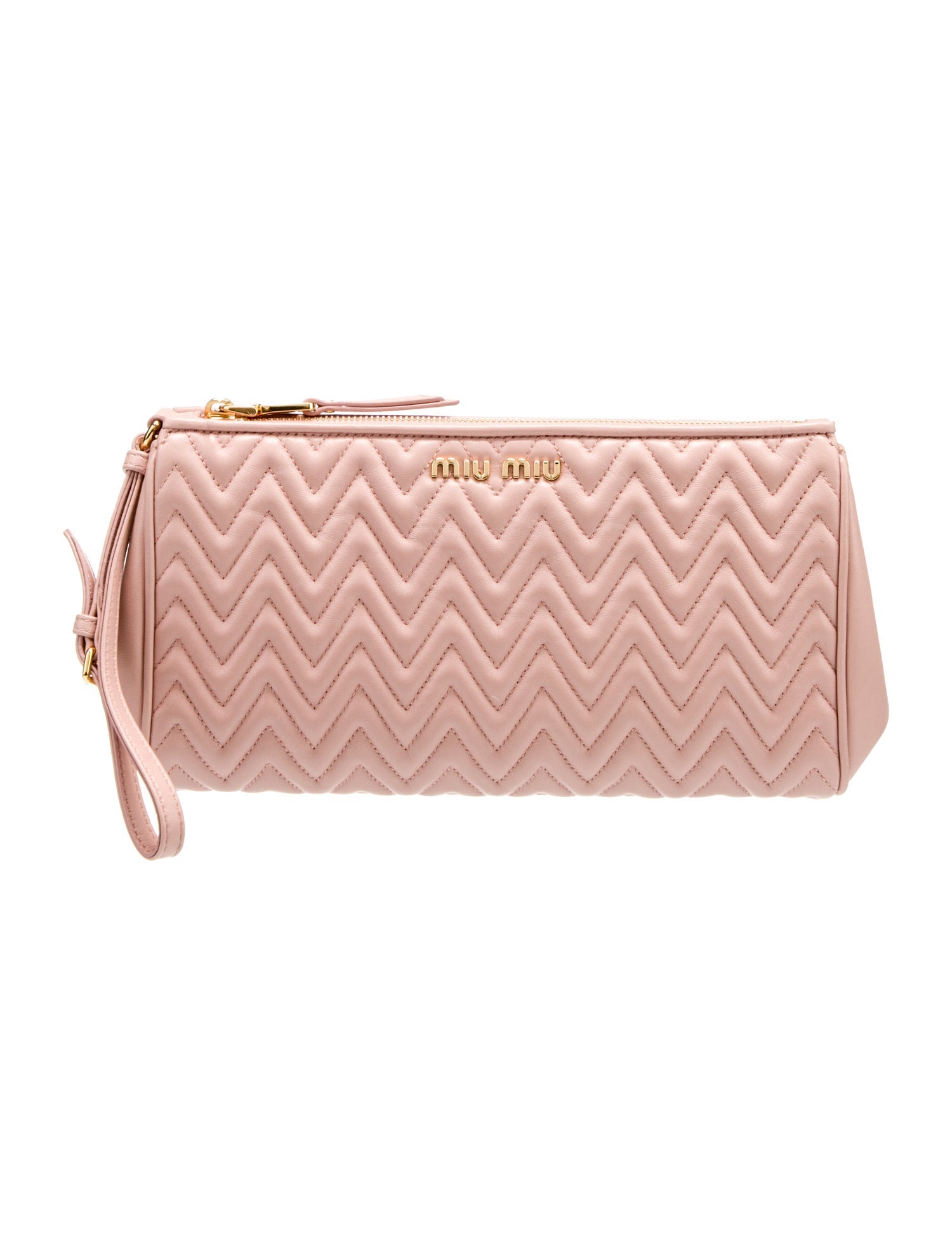 Miu Miu Leather Clutch