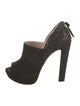 Miu Miu Suede Glitter Accents Pumps
