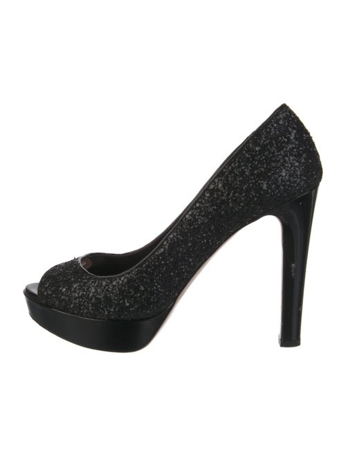 Miu Miu Glitter Glitter Accents Pumps