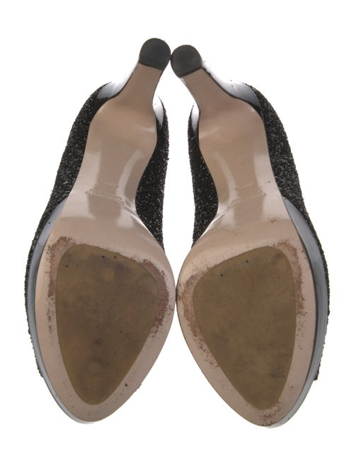 Miu Miu Glitter Glitter Accents Pumps