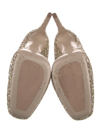 Miu Miu Glitter Pumps