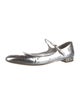 Miu Miu Patent Leather Crystal Embellishments Mary Jane Flats