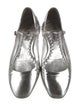 Miu Miu Patent Leather Crystal Embellishments Mary Jane Flats
