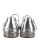 Miu Miu Patent Leather Crystal Embellishments Mary Jane Flats