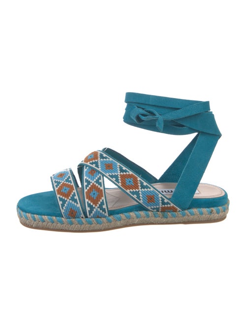 Miu Miu Printed Espadrilles