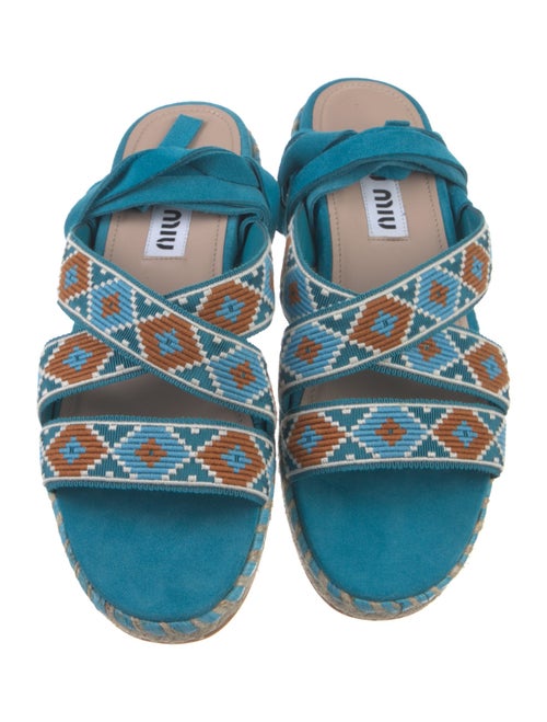 Miu Miu Printed Espadrilles