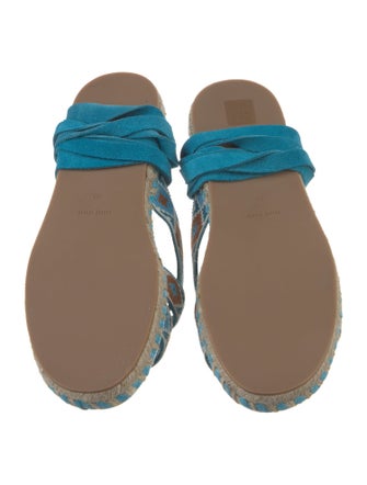 Miu Miu Printed Espadrilles