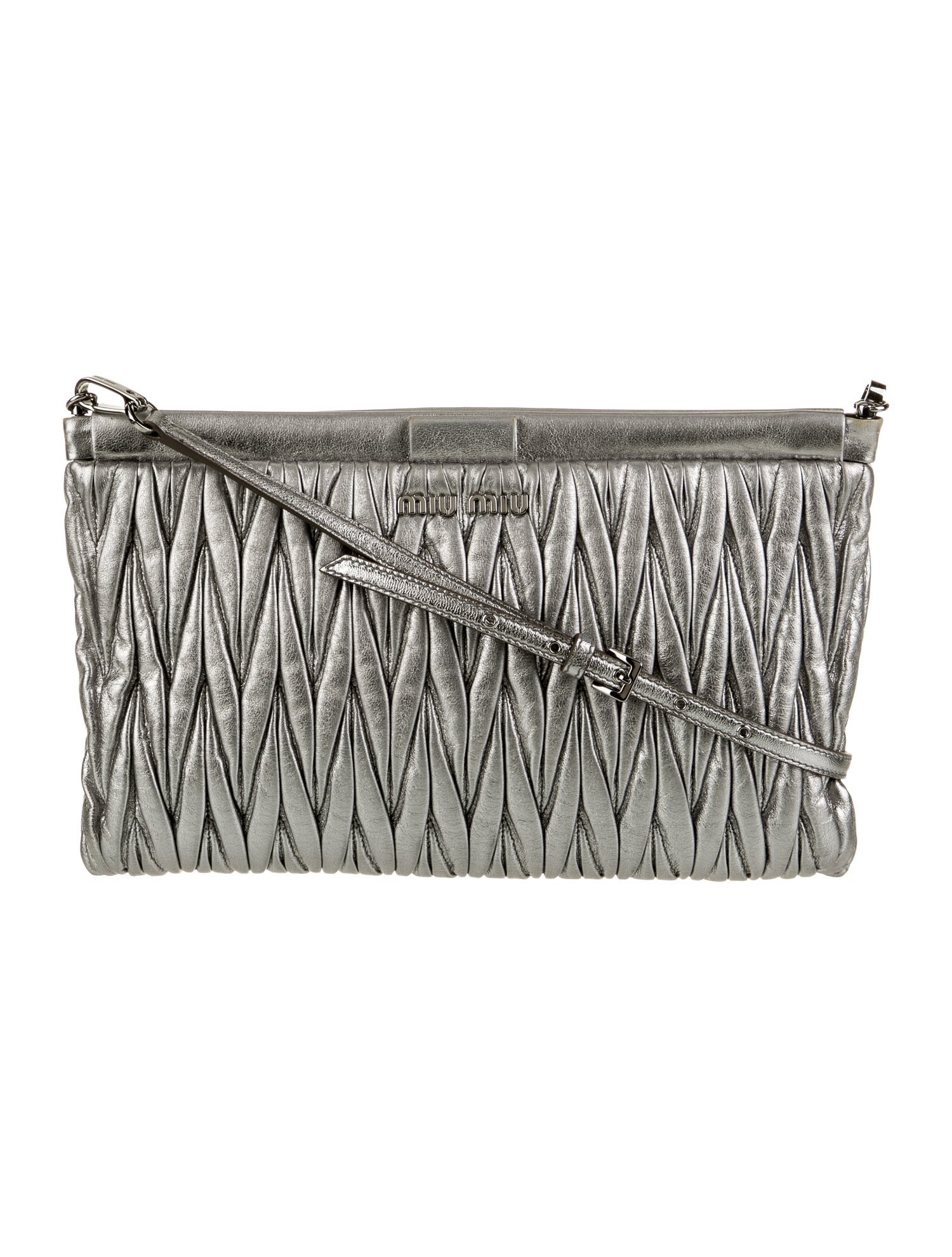 Miu Miu Leather Crossbody Bag