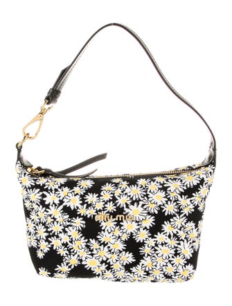 Miu Miu Nylon Top Handle Bag