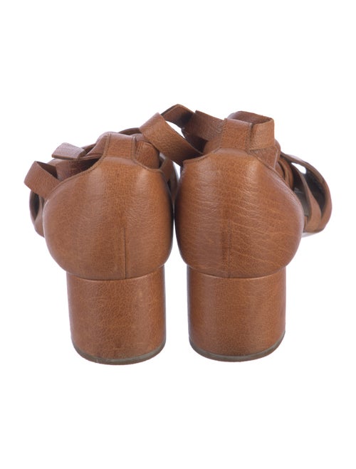 Miu Miu Leather Gladiator Sandals