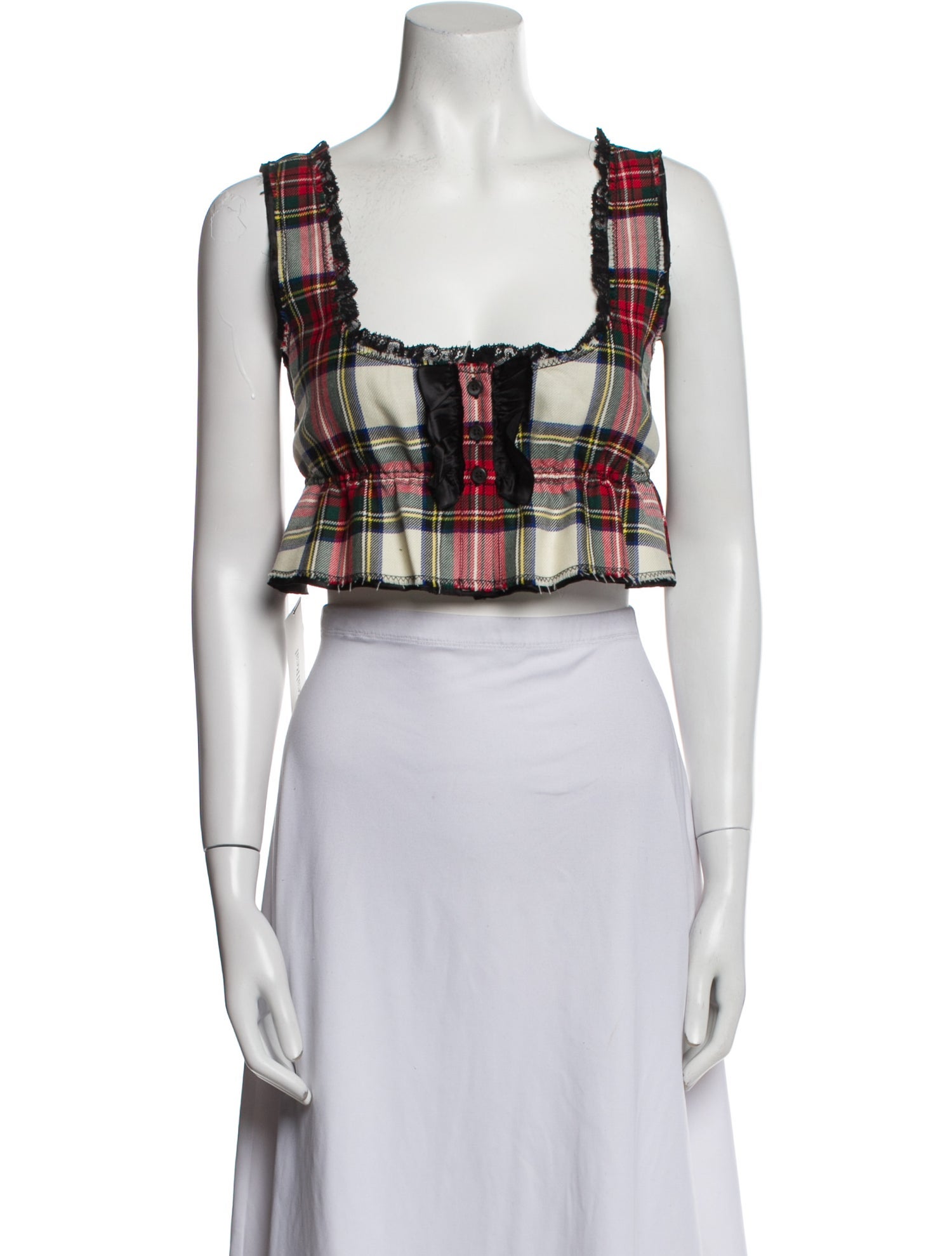 Miu Miu 2018 Wool Crop Top