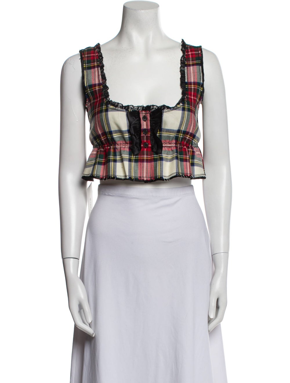 Miu Miu Wool Crop Top From the 2018 Collection by… - image 1