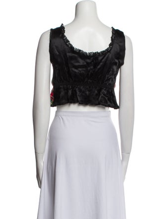 Miu Miu 2018 Wool Crop Top