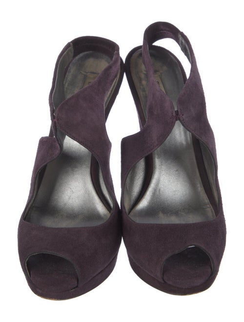 Miu Miu Suede Slingback Pumps