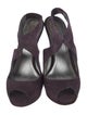 Miu Miu Suede Slingback Pumps