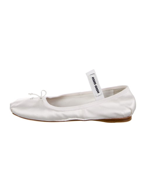Miu Miu Satin Ballet Flats
