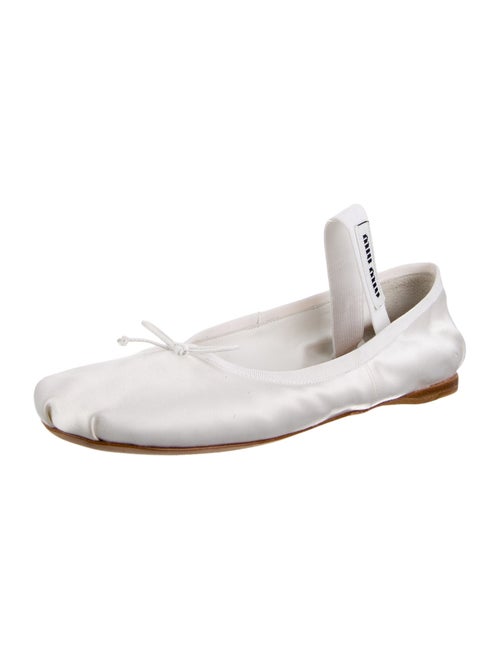 Miu Miu Satin Ballet Flats