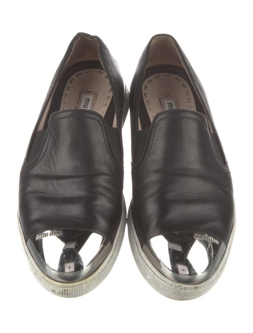 Miu Miu Leather Sneakers