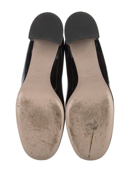 Miu Miu Patent Leather Crystal Embellishments Pumps