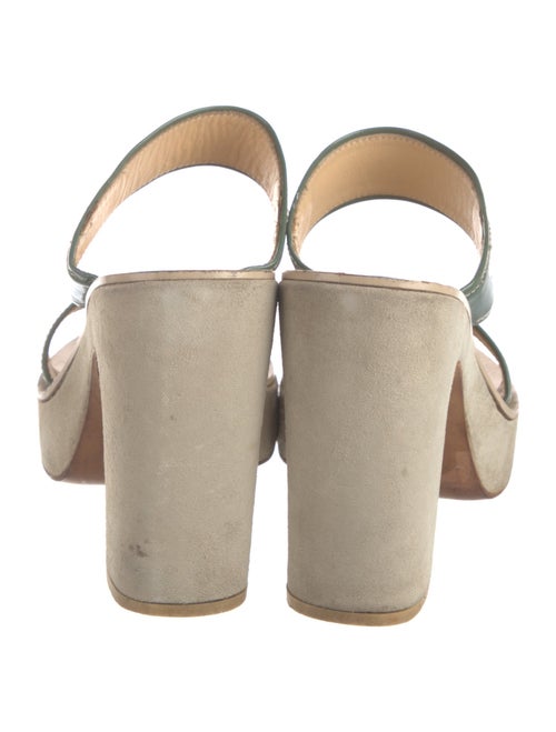 Miu Miu Patent Leather Slides