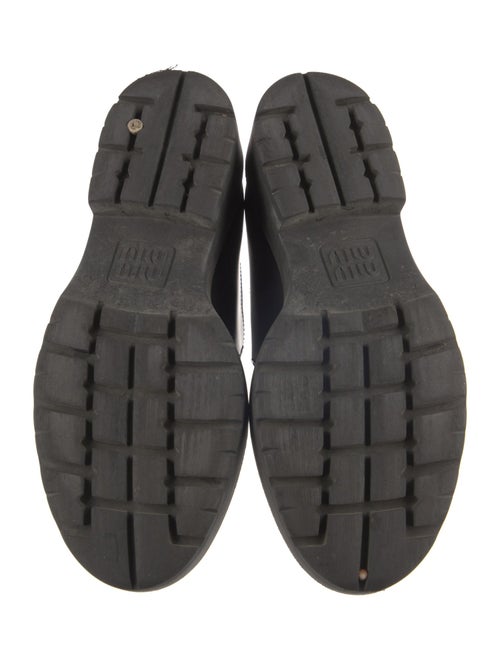 Miu Miu Leather Mary Jane Flats