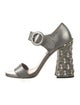 Miu Miu Leather Sandals