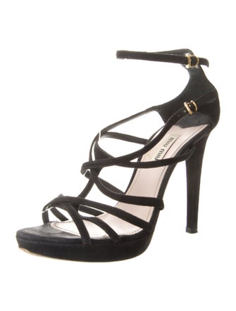 Miu Miu Suede Sandals
