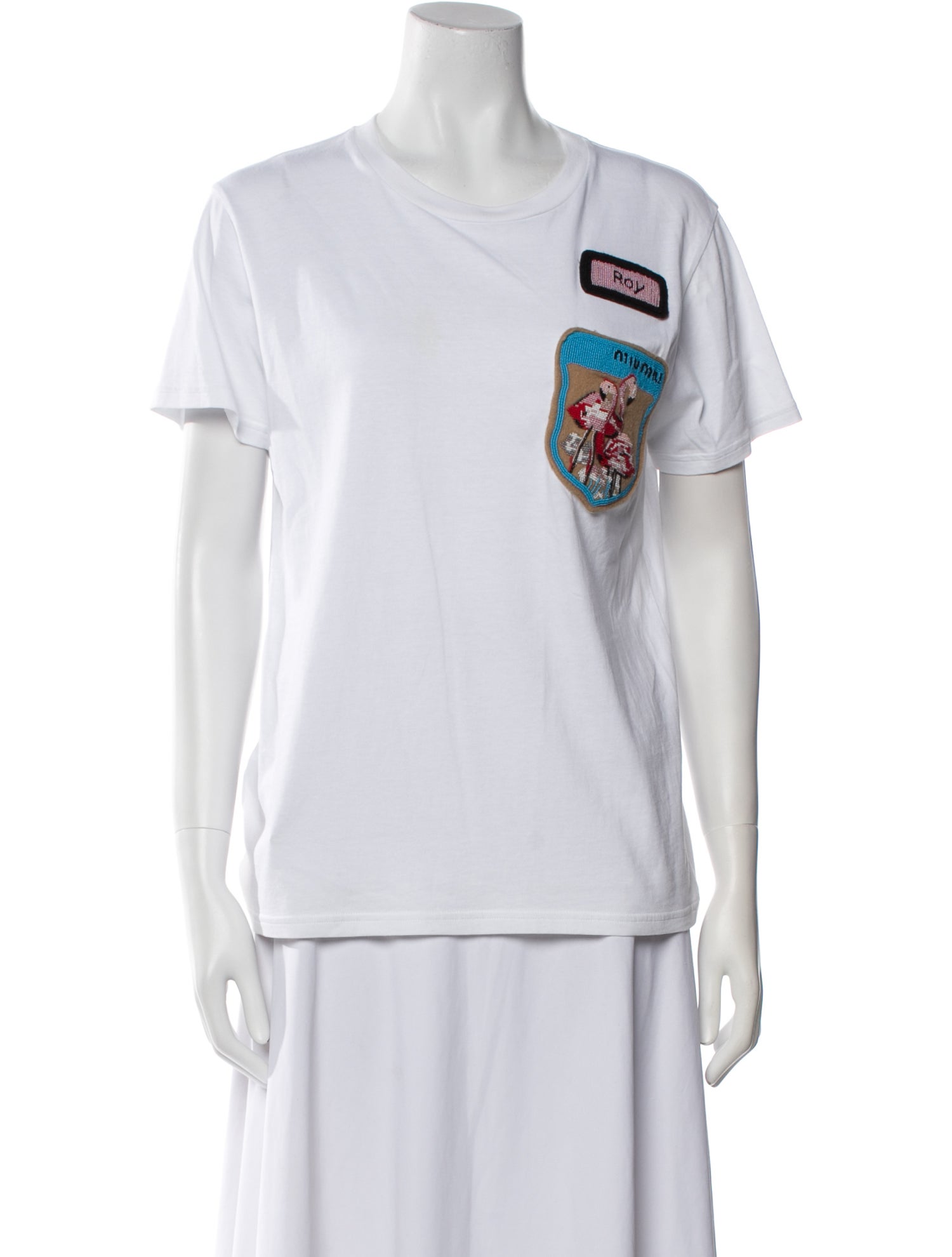 Miu Miu 2016 Graphic Print T-Shirt