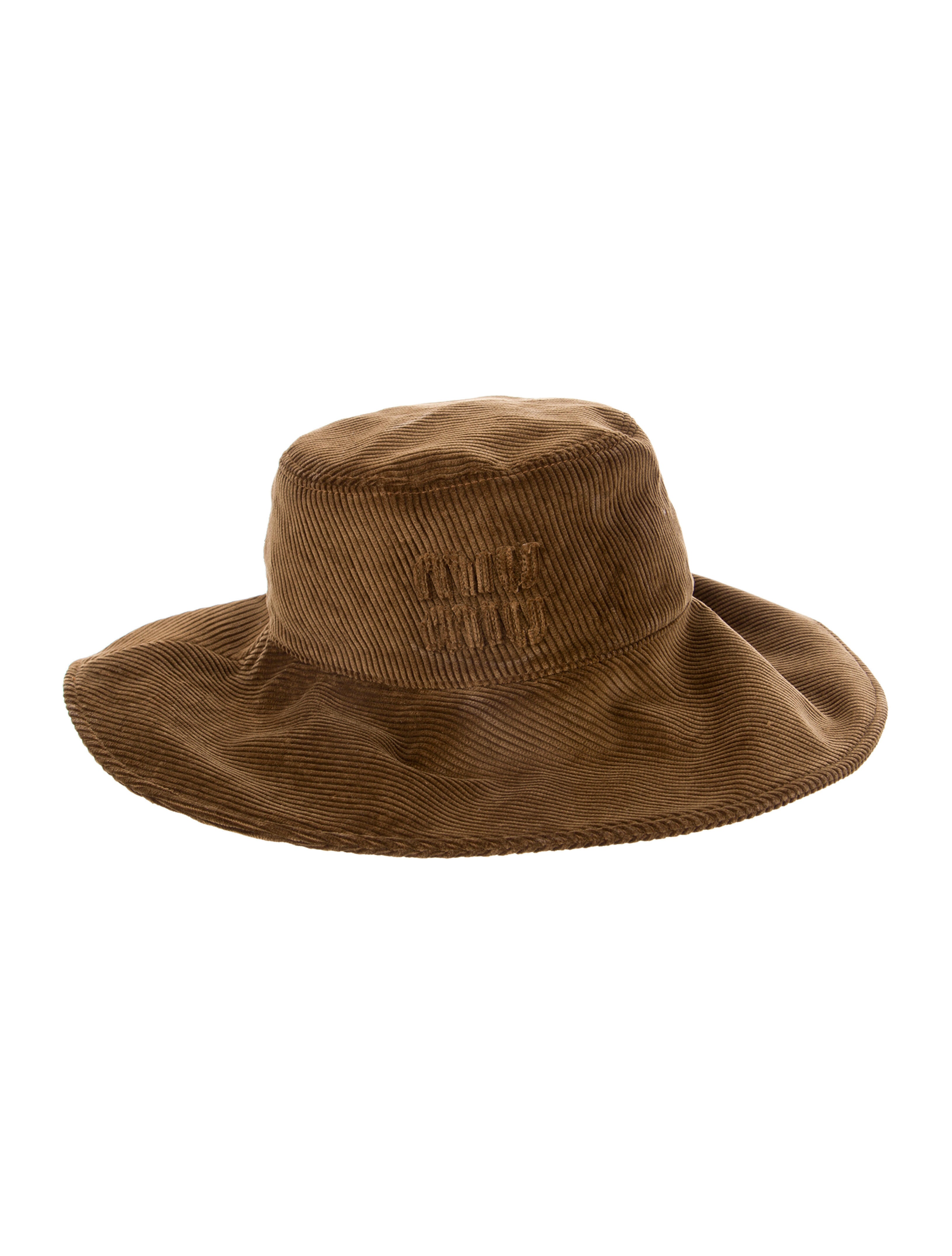 ミュウミュウ正規品/関税送料込み Raffia Bucket Hat Miu Miu Woven fabric hat for Women - Orange in Qatar | Level