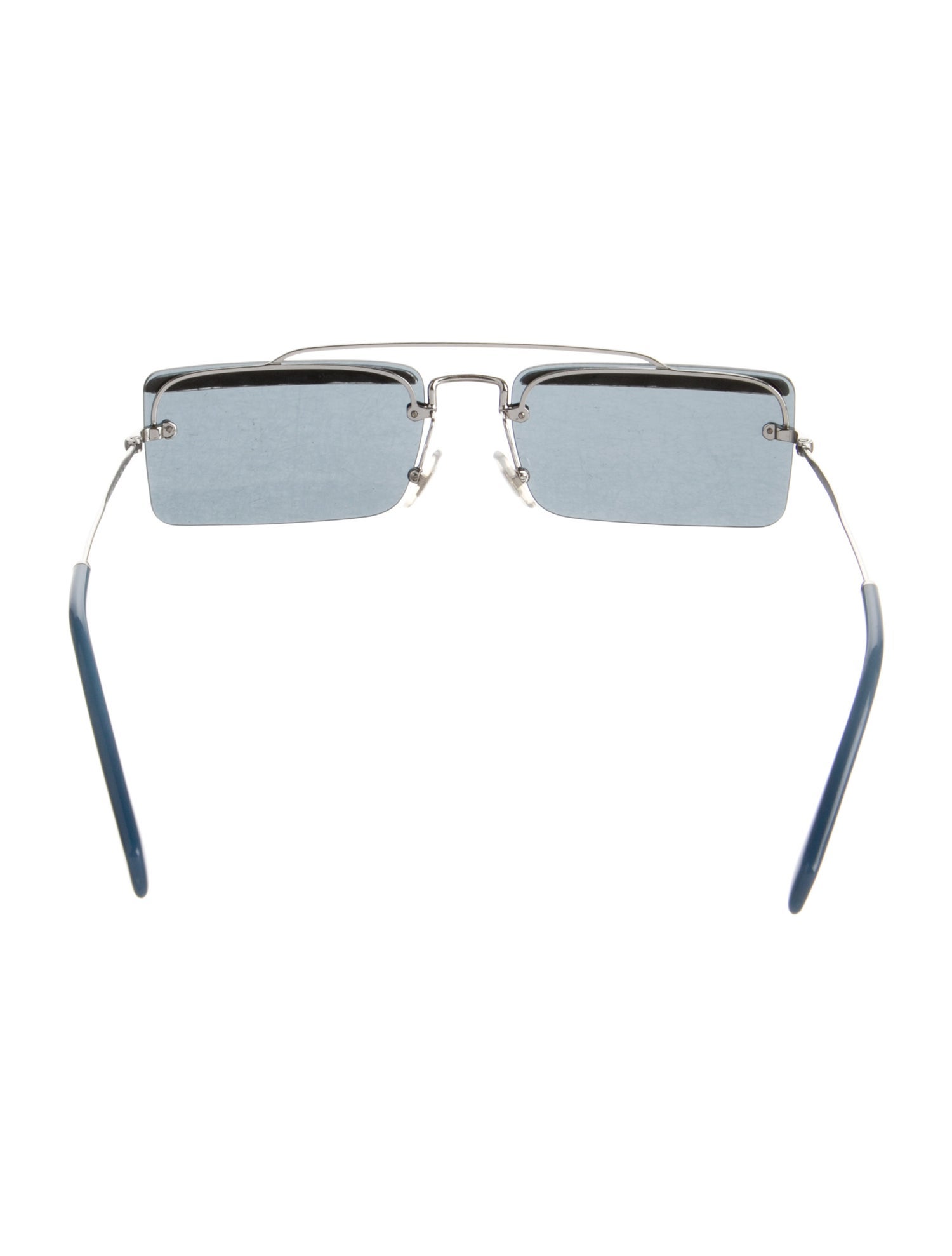 Miu Miu Square Mirrored Sunglasses