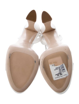 Miu Miu Satin Sandals