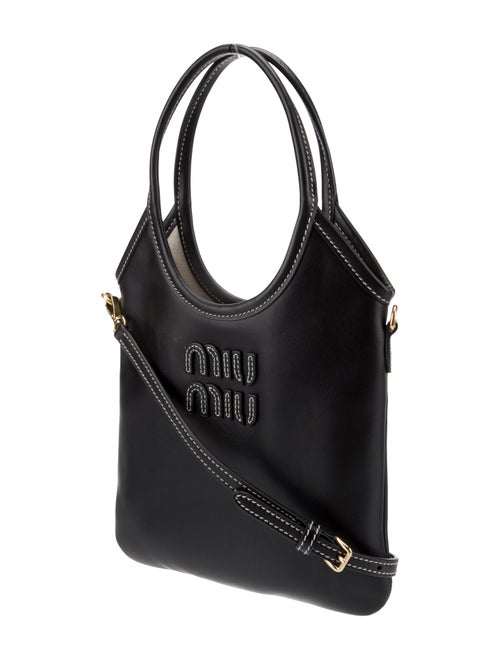 Miu Miu Leather Top Handle Bag