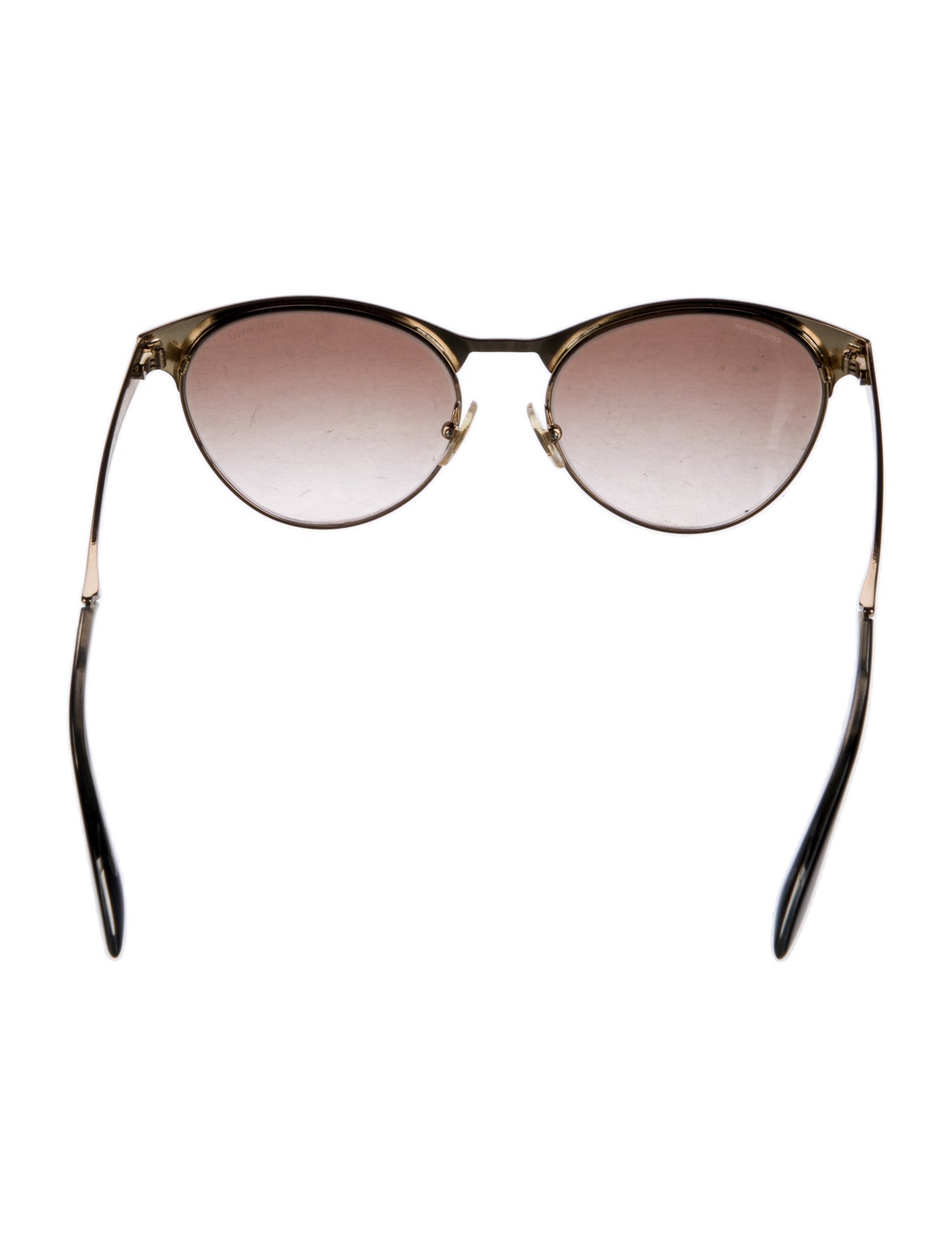 Miu Miu Wayfarer Gradient Sunglasses