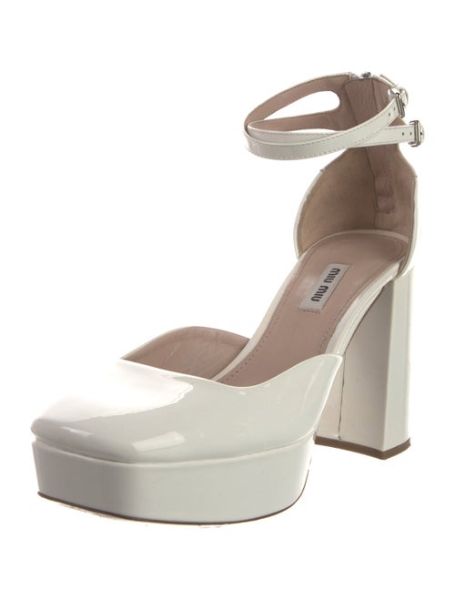 Miu Miu Patent Leather D'Orsay Pumps