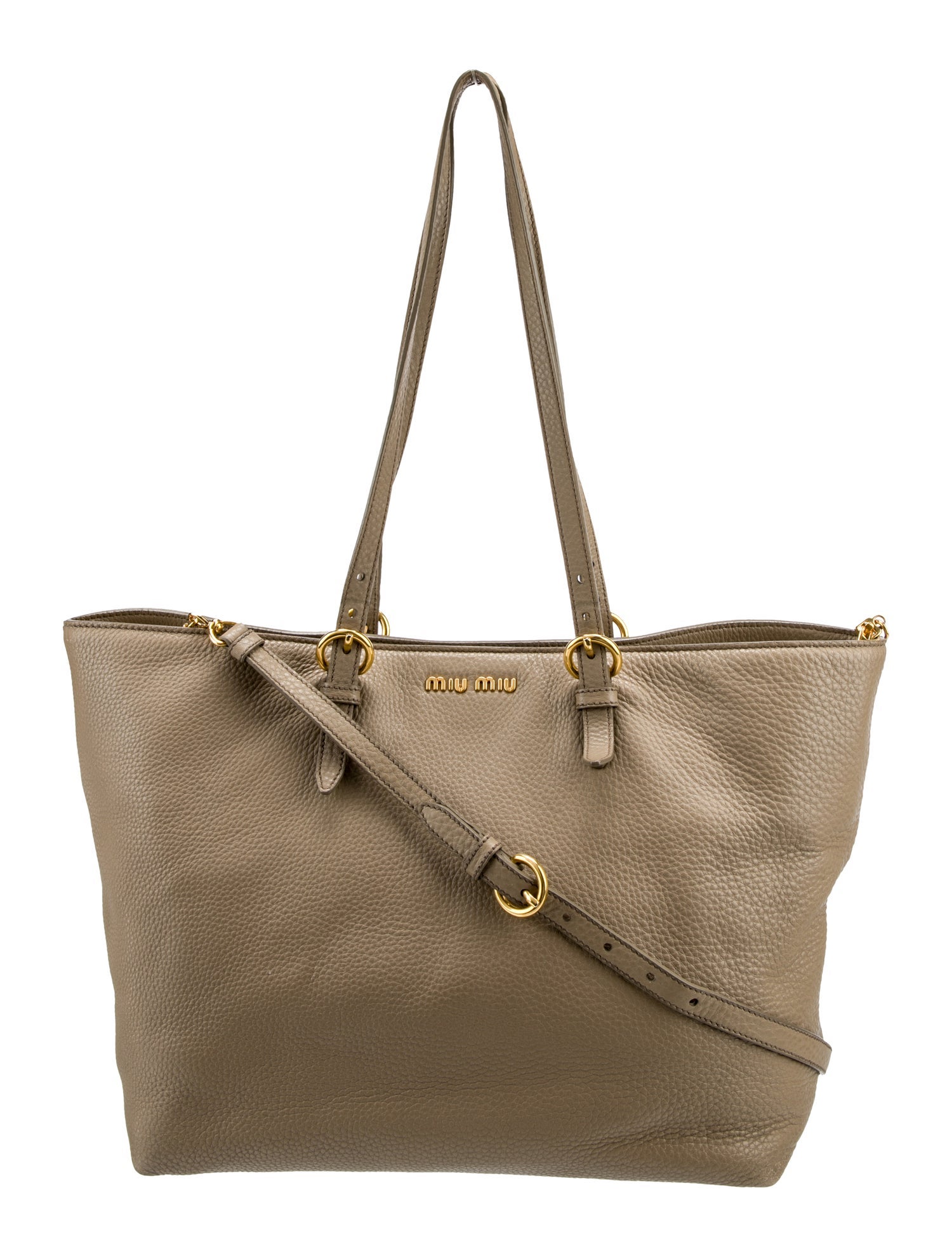 Miu Miu Leather Tote