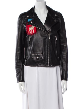 Miu Miu 2016 Leather Biker Jacket