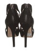 Miu Miu Suede Cutout Accent Pumps