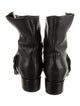 Miu Miu Leather Moto Boots