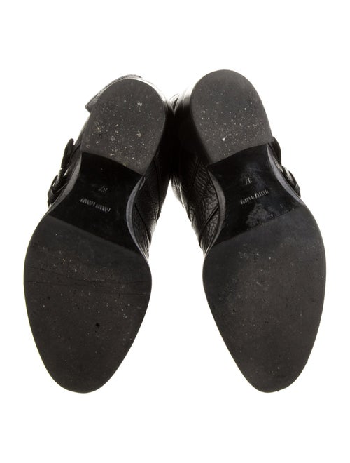 Miu Miu Leather Moto Boots