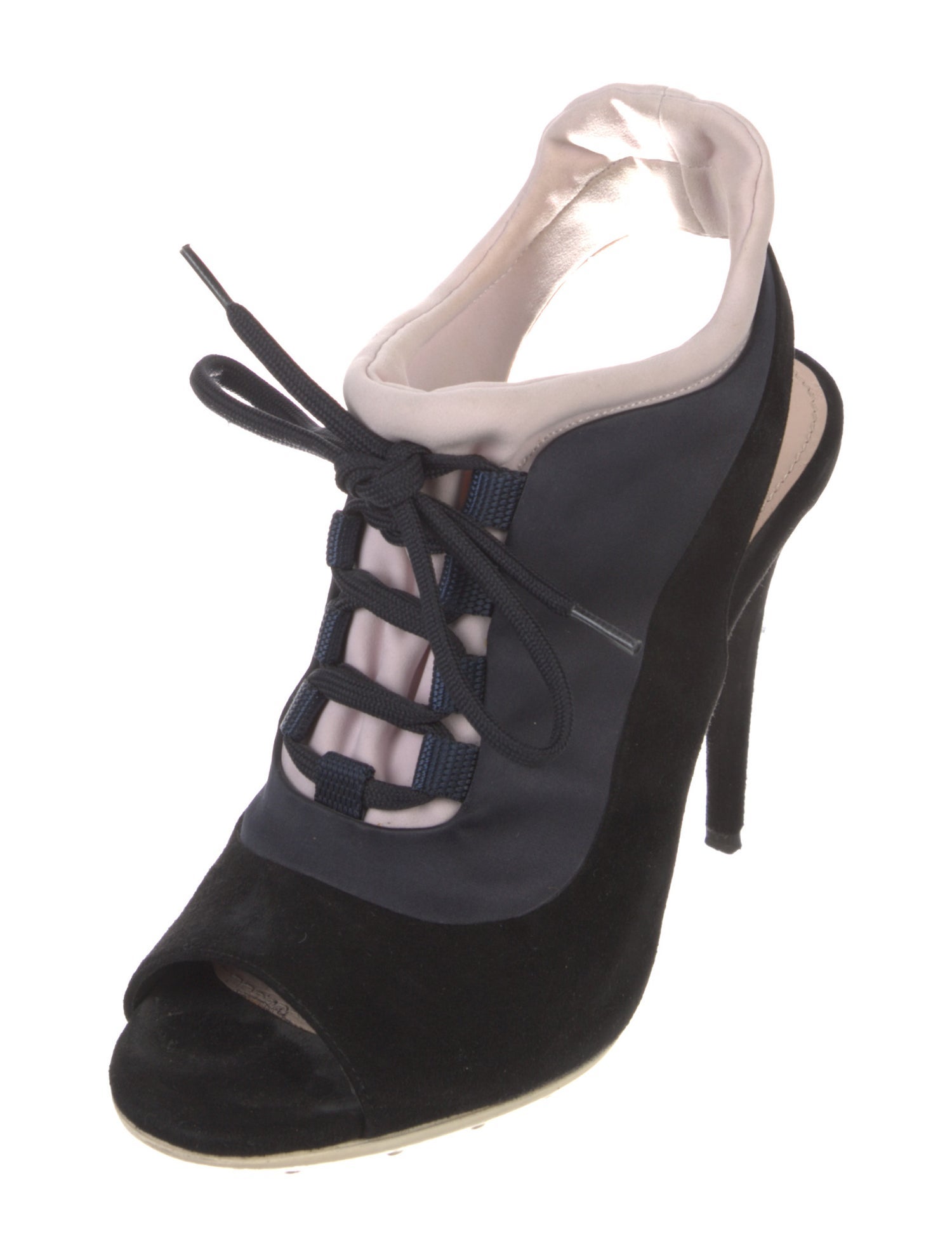 Miu Miu Suede Slingback Sandals