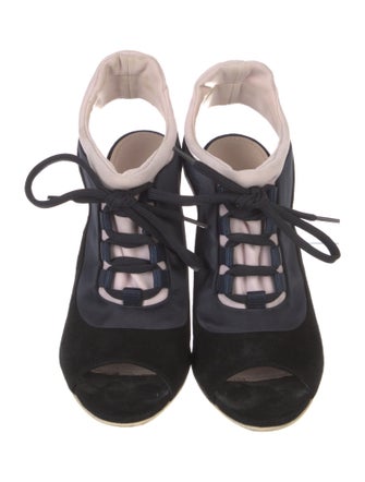 Miu Miu Suede Slingback Sandals