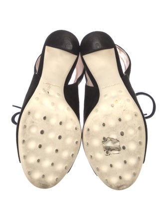 Miu Miu Suede Slingback Sandals